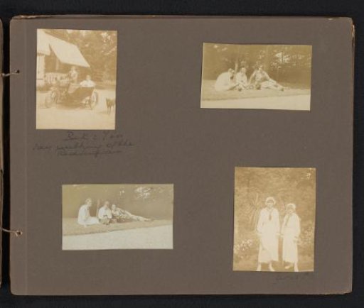 Four Photographs of Friends of Loentje Onnen