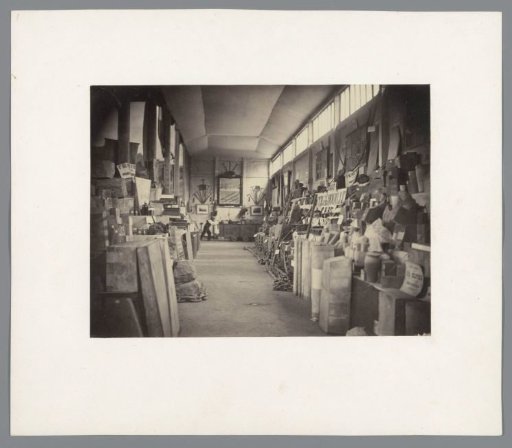 Gallery of Mineralogy at the Regional Competition in Nîmes, 1863