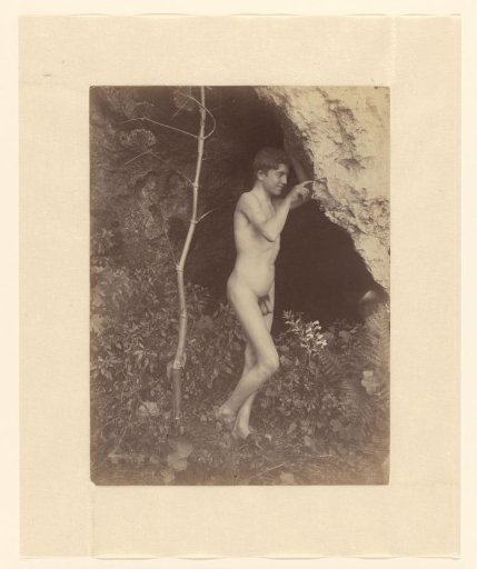 Naked Boy in a Grotto