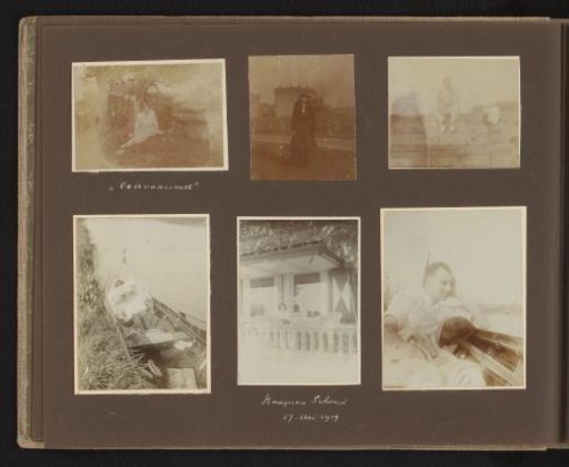 Johanna (Hans) de Jong and Frederik (Frits) Stokhuyzen during outings, in nature, in a rowing boat and at the Haagsche Schouw, Leiden
