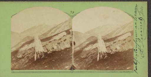 Mountain landscape; the Alps