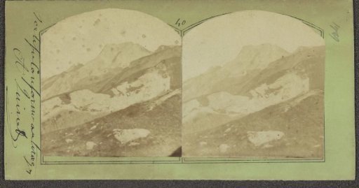 Mountain landscape; the Alps