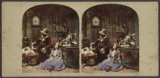 Family in a domestic scene