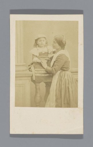 Woman with child