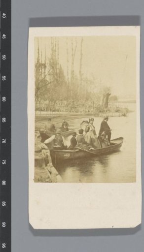 Company in Two Rowing Boats