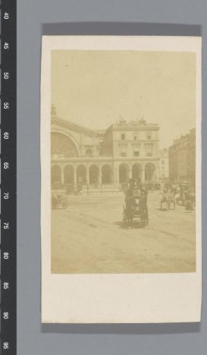Carriages at the Gare de l'Est, Paris