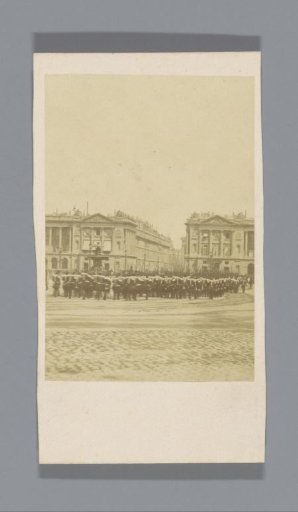 Military parade on the Place de la Concorde, Paris