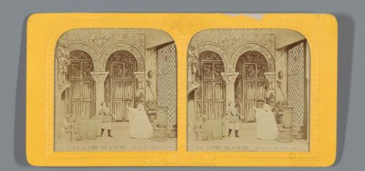 Stereograph of the theater in Paris