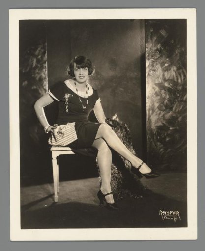 Portrait of Jeanne Bourgeois, Known by the Stage Name Mistinguett
