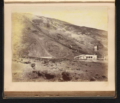 Rack railway on the Vesuvius