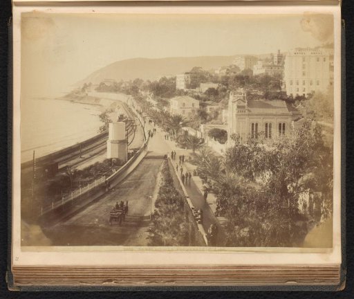 View of the promenade in San Remo