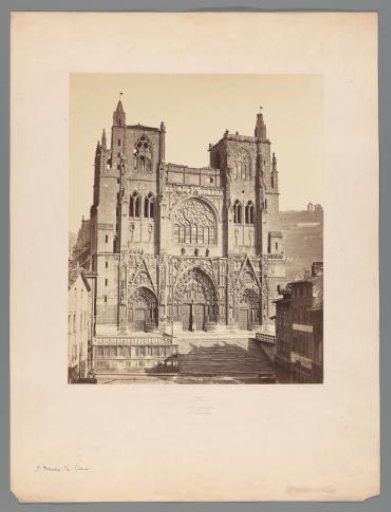 Facade of St. Maurice, Vienne