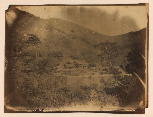 Village in the mountains of Japan