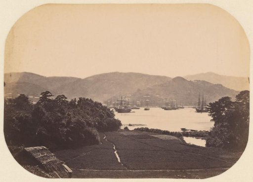 View of the bay of Nagasaki