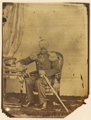 Portrait of an Unknown Military Officer