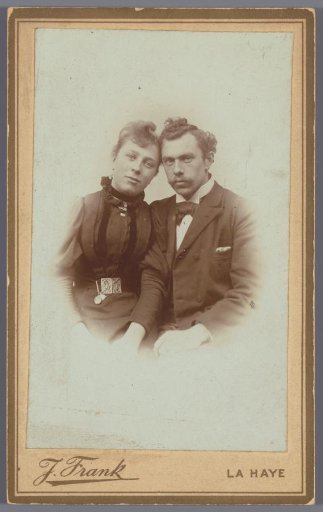 Portrait of Willem Roelofs and his wife