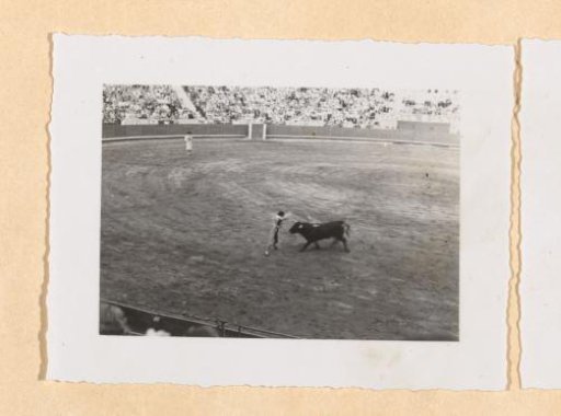 Toreador fighting a bull, Barcelona