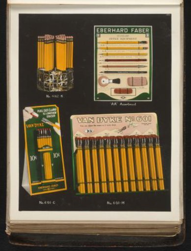 Sets of pencils by Eberhard Faber