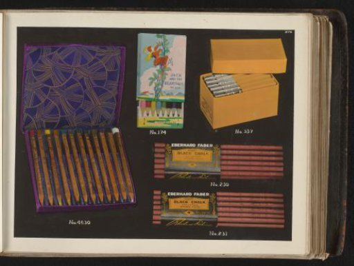 Sets of pencils by Eberhard Faber
