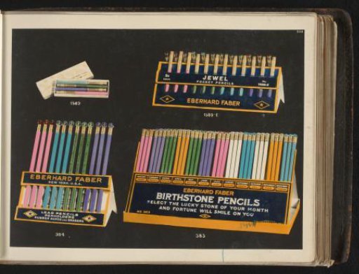 Sets of pencils by Eberhard Faber