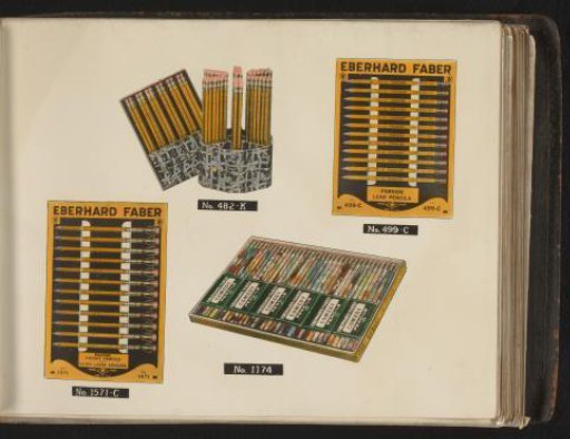 Sets of pencils by Eberhard Faber