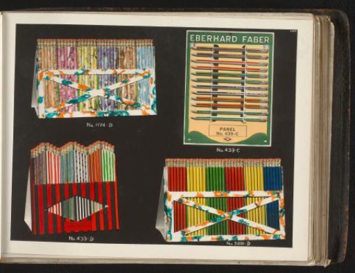 Sets of pencils by Eberhard Faber