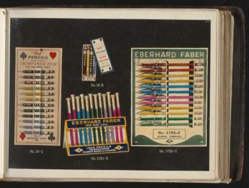 Sets of pencils by Eberhard Faber