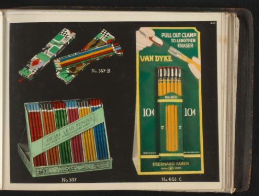 Sets of pencils by Eberhard Faber
