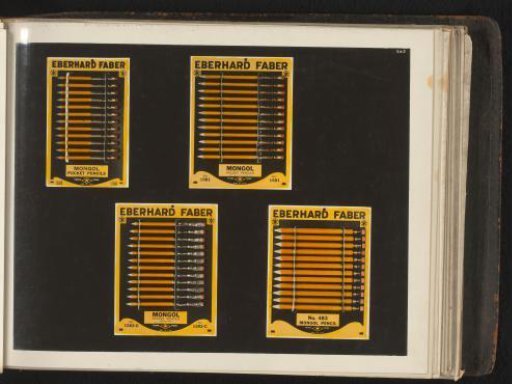 Sets of pencils by Eberhard Faber