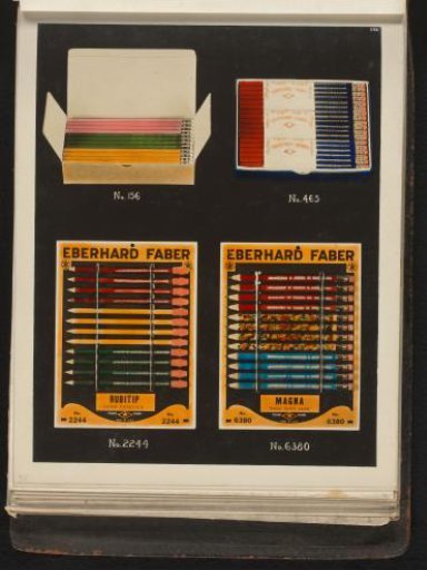 Sets of pencils by Eberhard Faber