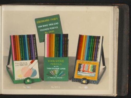 Sets with colored pencils by Eberhard Faber