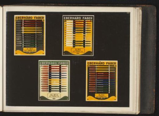Sets with pencils by Eberhard Faber