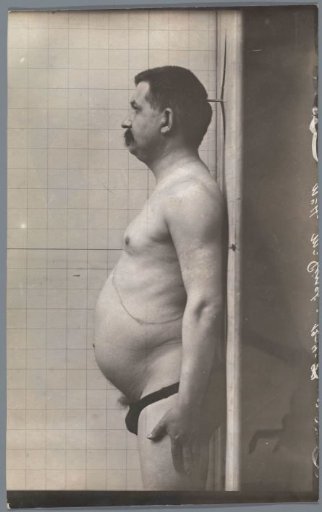 Police photograph / identification photograph of a man