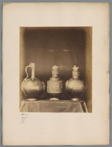 Earthenware vase from the collection of W. de Weckherlin