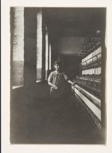 Girl in a Cotton Mill
