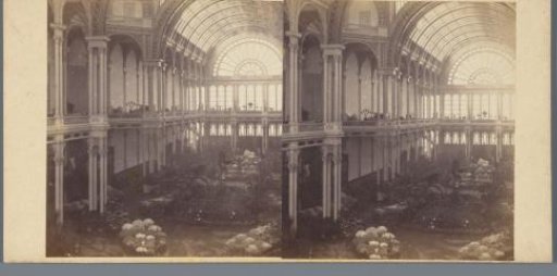 Flower exhibition at the Paleis voor Volksvlijt, Amsterdam