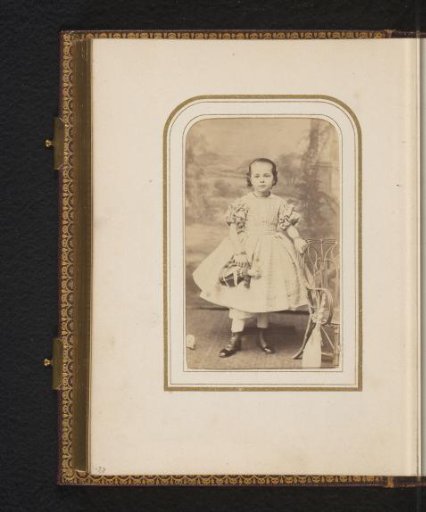Portrait of an Unknown Girl with a Doll