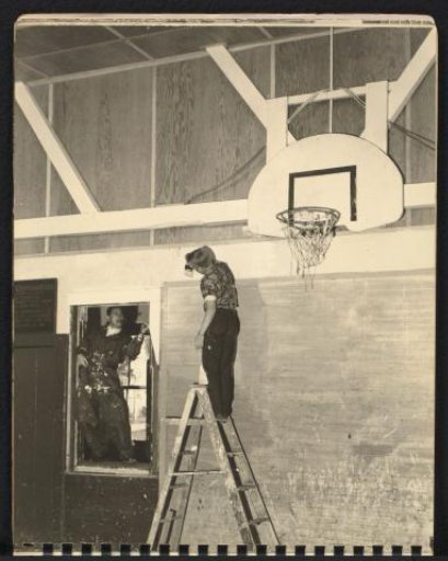 Activities in the gymnasium building