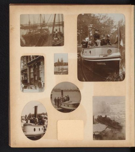 Views of Boats and a View of a Facade