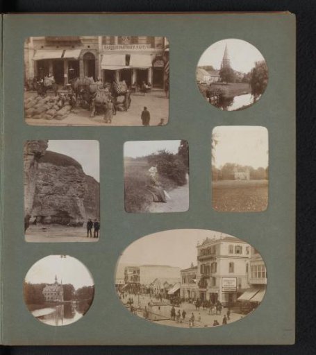 Street and Nature Views with Persons Traveling