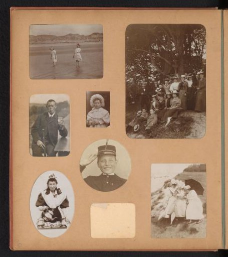 Portraits of Various Persons, Including on the Beach and in the Forest