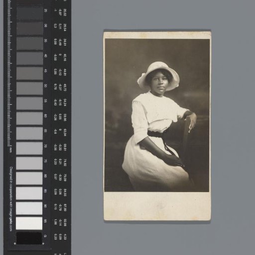 Portrait of Julia Greene, a fourteen-year-old African American girl