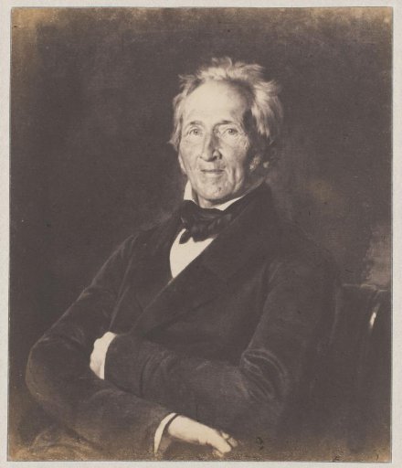 Photographic Reproduction of a Painted Male Portrait