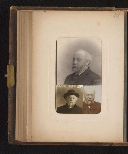 Three portraits of Petrus Hermanus Bon