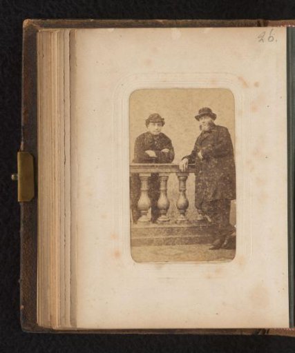 Portrait of two men