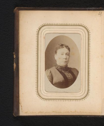Portrait of Wilhelmina Mossel