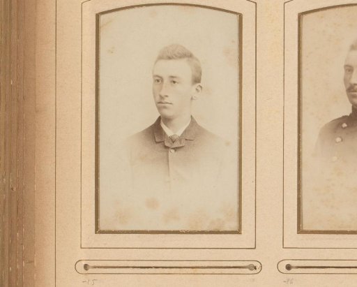 Portrait of an unknown young man