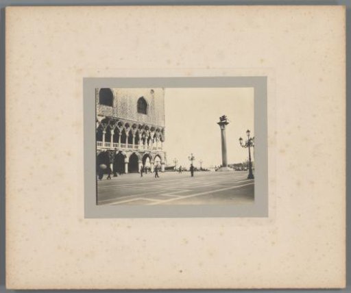 View of the Piazzetta di San Marco, Venice