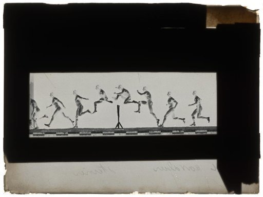 Man Taking a Hurdle