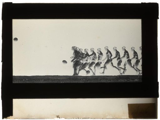 Man in Motion, Ball on the Ground, at Knee Height and in the Air